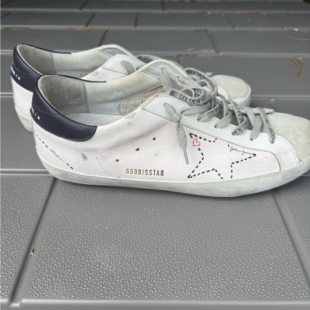 Golden Goose White Star Sneakers